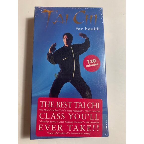Tai Chi For Health with Terry Dunn (VHS, 1990) NEW SEALED - Picture 1 of 2